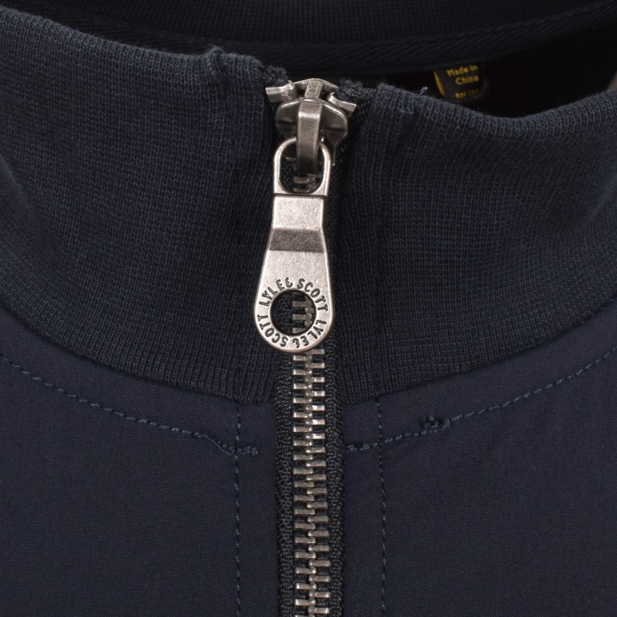 Lyle And Scott Hybrid Track Jacket Navy Mainline Menswear